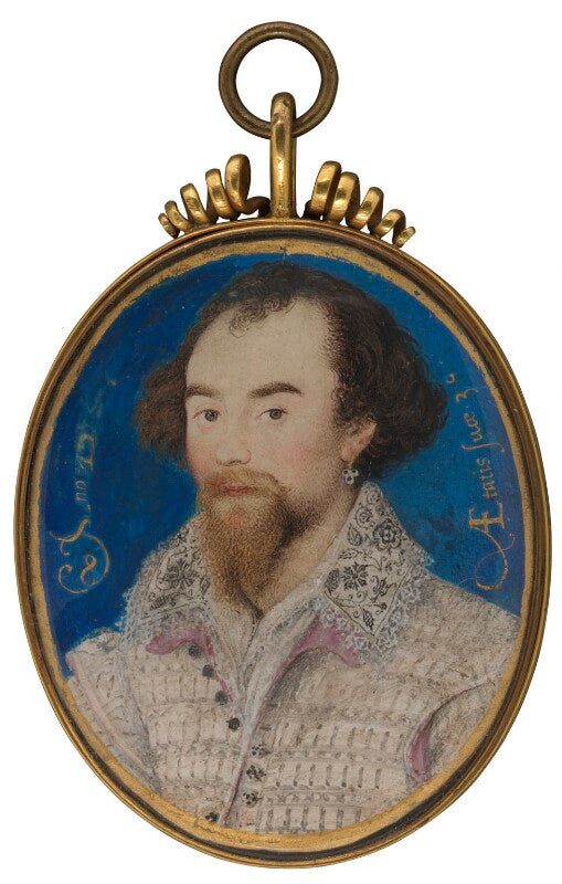 Unknown man, possibly george clifford, 3rd earl of cumberland npg 6273