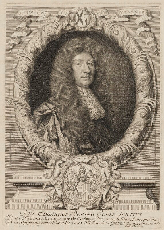 Sir edward dering, 2nd bt npg d35137