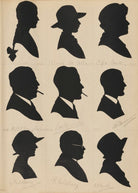 Tourists on the West Pier, Brighton (B. Hartrodt; Sylvia Da Costa; C. Da Costa; H.W.V. Bingham; D.A.F. Ainger?; H.R. Hannon?; R. Goldberg; P. Goldberg; E.G. Mould) NPG D46534