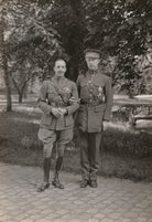 Alfonso XIII, King of Spain; King Albert I of Belgium NPG x199623