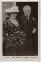 Dame Margaret Lloyd George (née Owen); David Lloyd George NPG x197815