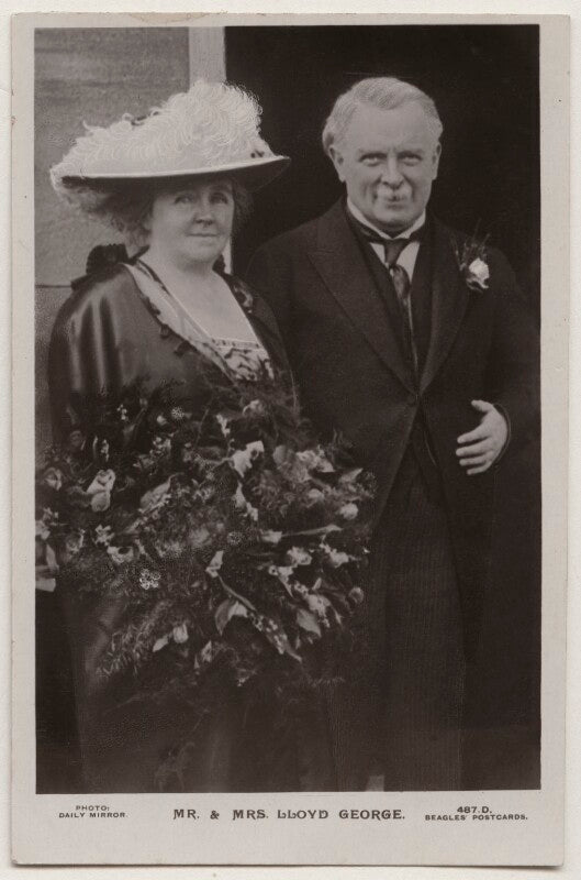 Dame margaret lloyd george (née owen); david lloyd george npg x197815