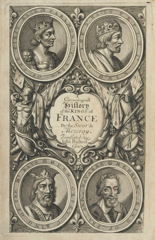 A Chronologicall History of the Kings of France NPG D22782