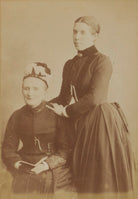 Isabella Wilson with her maid NPG Ax196778