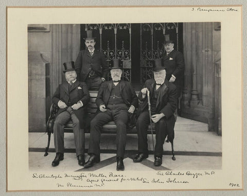 Group at the Houses of Parliament NPG x135298