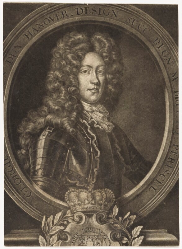 King george ii when prince of hanover npg d7905