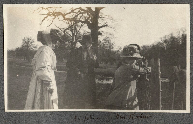 Lady ottoline morrell; augustus john; mrs kochlin; dorelia mcneill npg ax140135
