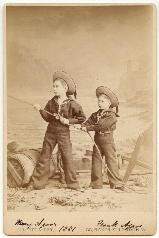 Hon. henry augustus bernard agar; hon. francis william arthur ('frank') agar npg x270