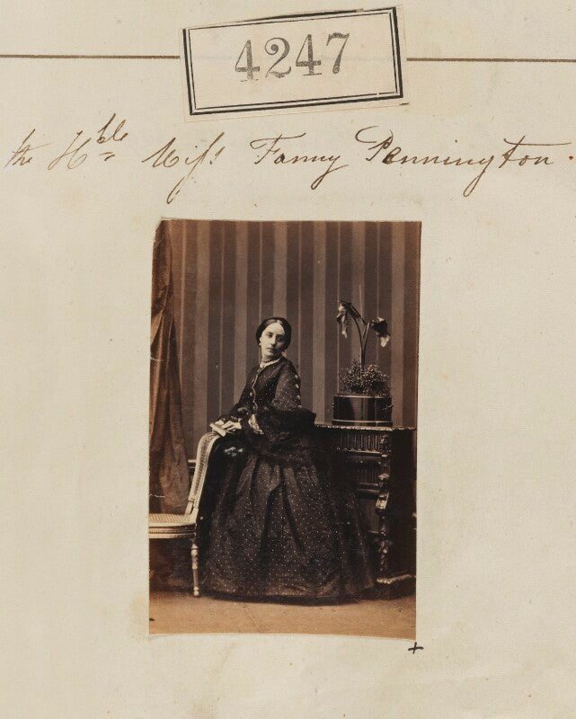 Hon. fanny caroline pennington npg ax54262