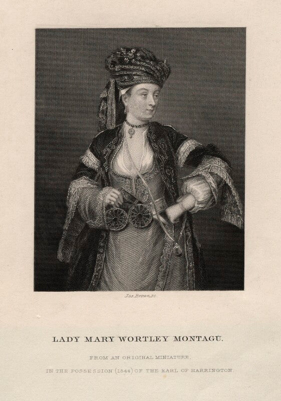 Unknown woman, called lady mary wortley montagu npg d16266