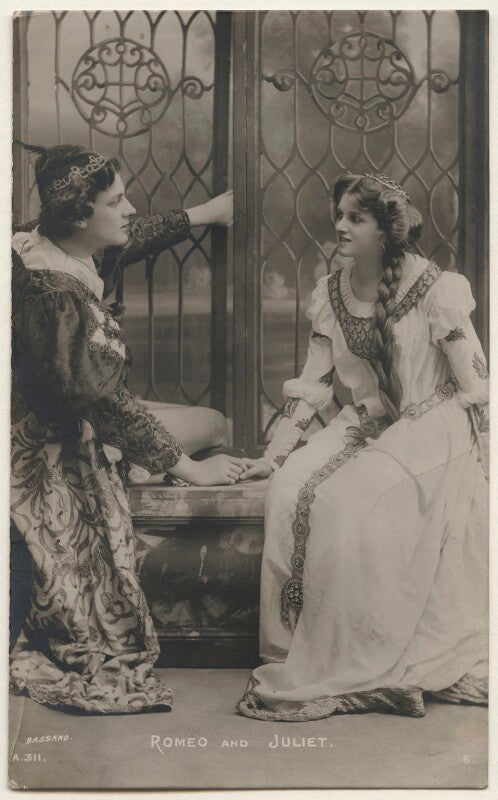 Matheson lang as romeo and nora kerin as juliet in 'romeo and juliet' npg x193876