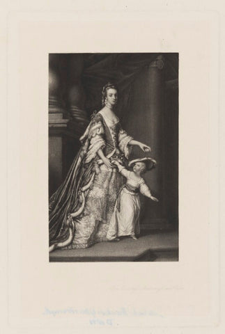 Sarah Savile (née Delavel), Countess of Mexborough; John Savile, 2nd Earl of Mexborough NPG D38392