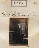 Mr D.A. Williams NPG Ax58144