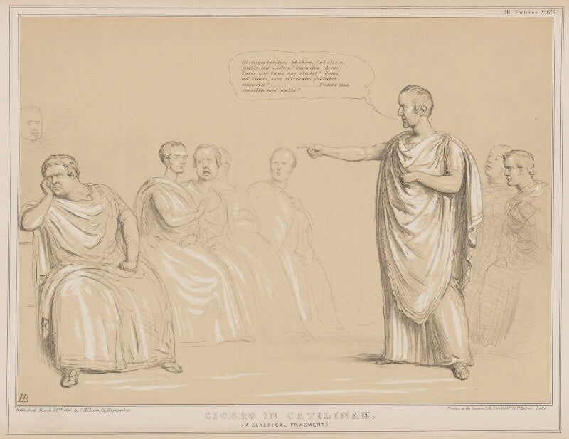 Cicero in catilinam npg d41608