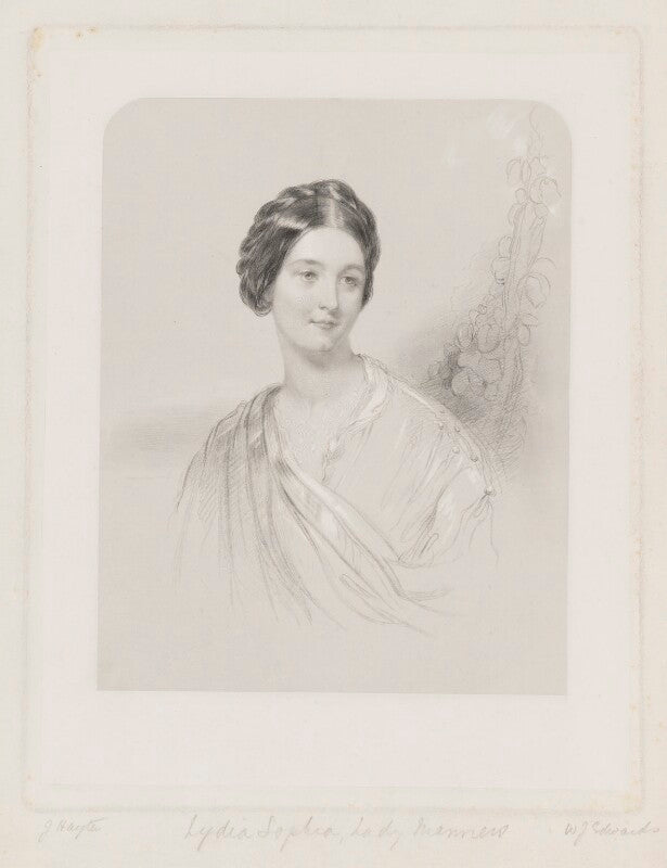 Lydia manners sutton (née dashwood), lady manners of foston npg d38198