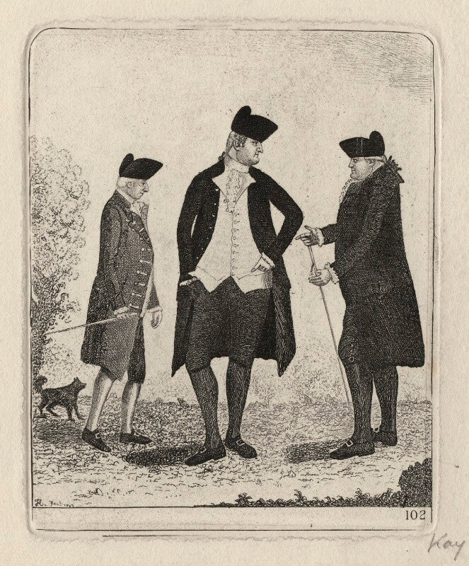 Thomas hamilton, 7th earl of haddington; sir william forbes, 6th bt; sir james hunter blair, 1st bt npg d16893