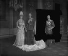 Queen Mary; Henry George Charles Lascelles, 6th Earl of Harewood; King George V NPG x32508
