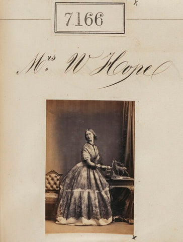 Mrs W. Hope NPG Ax57082