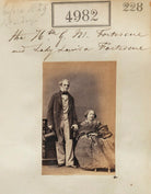 Hon. George Matthew Fortescue; Lady Louisa Fortescue (née Ryder) NPG Ax54990