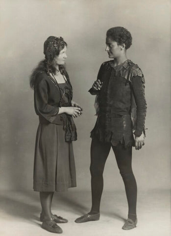 Mary Casson as Wendy; Jean Forbes-Robertson as Peter Pan in 'Peter Pan' NPG x83057