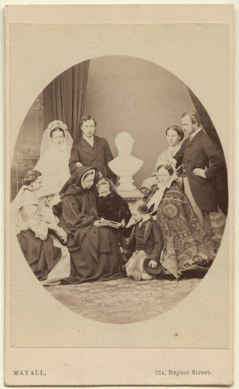 Queen victoria with her family npg ax131299