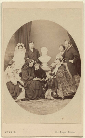 Queen Victoria with her family NPG Ax131299