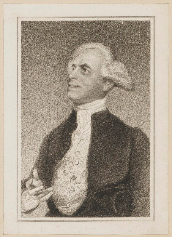 John fawcett as caleb quotem in colman's 'the review' npg d42494