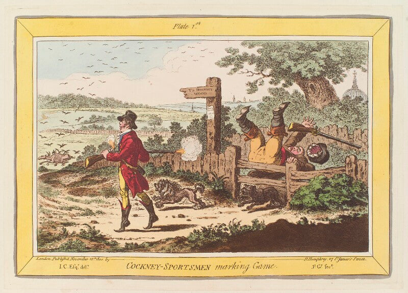 'cockney sportsmen marking game' npg d12743