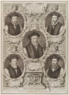 'The Bishops who suffer'd Martyrdom for the Protestant Faith; under the Persecution of Queen Mary I' NPG D19937