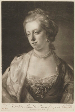 Caroline Matilda, Queen of Denmark NPG D33049