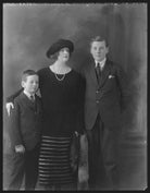 Hon. David William Ernest Duncombe; Marjorie Blanche Eva Duncombe (née Greville, later Beckett), Countess of Feversham of Ryedale; Charles Duncombe, 3rd Earl of Feversham NPG x36668