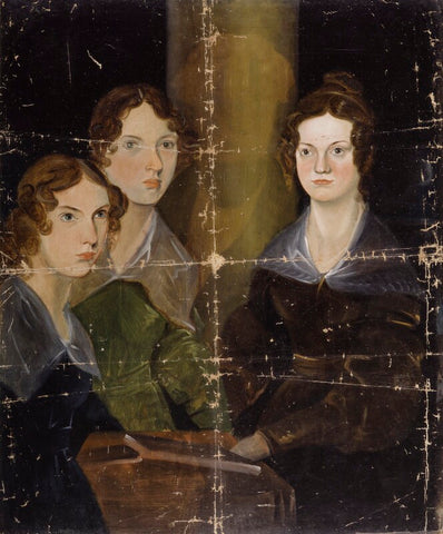 The Brontë Sisters (Anne Brontë; Emily Brontë; Charlotte Brontë) NPG 1725