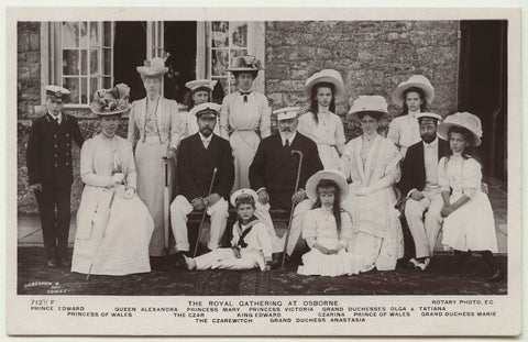 'The Royal Gathering at Osborne' NPG x33257