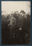 Henry Lamb; Philip Edward Morrell and an unknown man NPG Ax142050