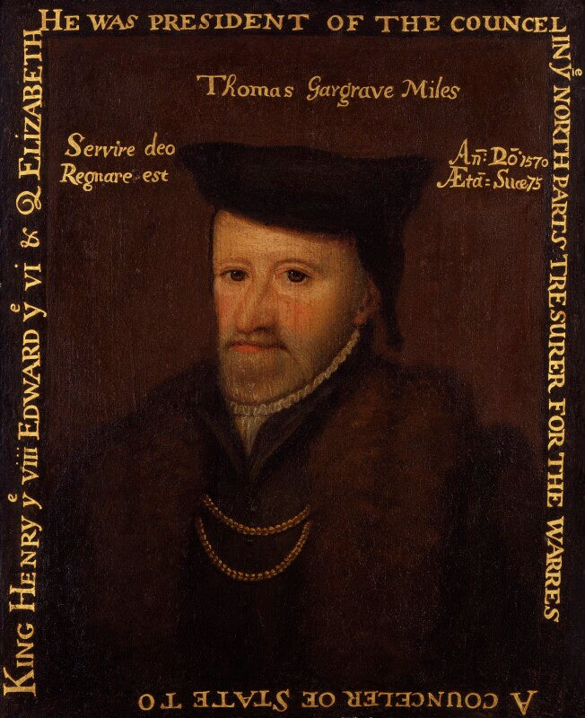 Sir thomas gargrave npg 1928