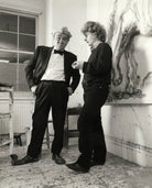 Max Wall; Maggi Hambling NPG x126498