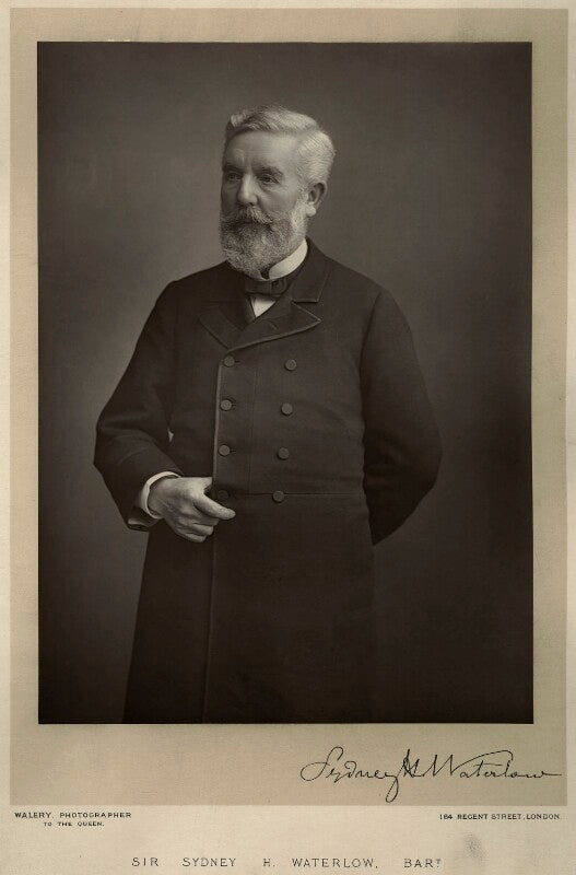 Sir sydney hedley waterlow, 1st bt npg x9178