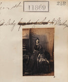 Lady Elizabeth Catherine Montagu (neé Wade) NPG Ax61547