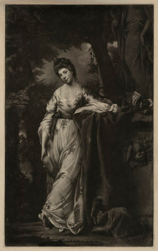 Frances abington (née barton) as thalia npg d7153