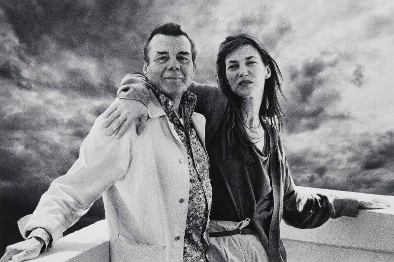 Sir dirk bogarde; jane birkin npg x199407