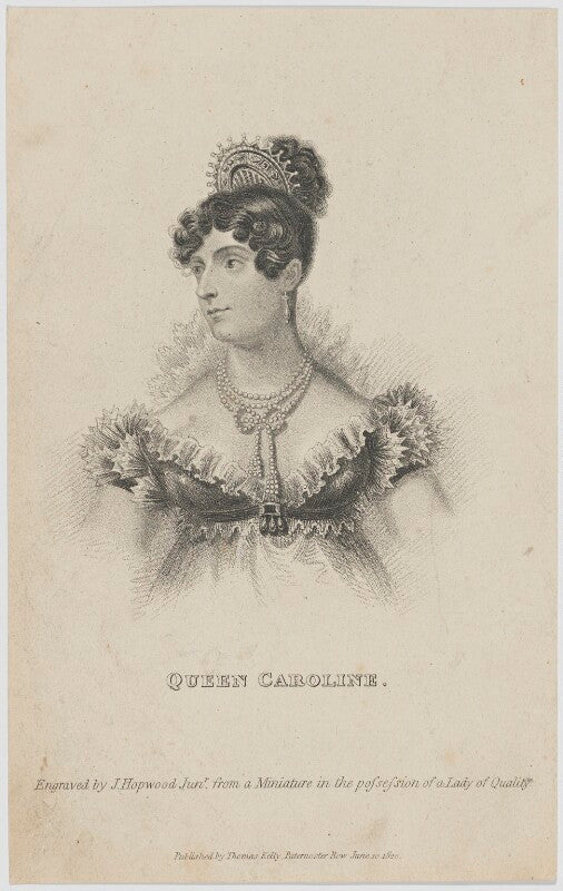 Princess Caroline of Brunswick-Wolfenbüttel NPG D48187