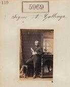 Antonio Carlo Napoleone Gallenga NPG Ax55924