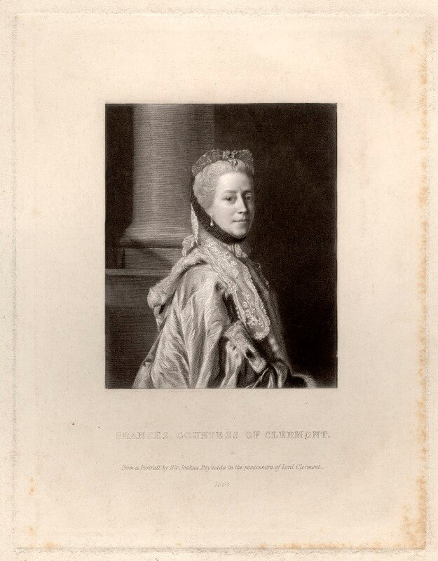 Frances fortescue (née murray), countess of clermont npg d1470