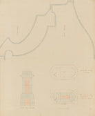 Plans for pedestal of Statue of Duke of Wellington NPG 316a(139)