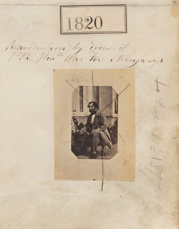 'reproduction by order of mrs fox strangways' npg ax51211