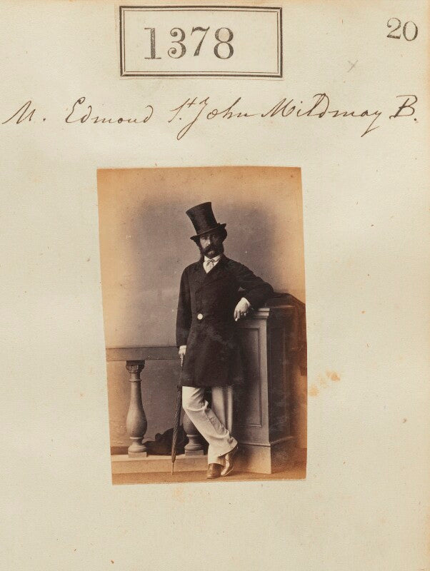 Edmond henry st john mildmay npg ax50779