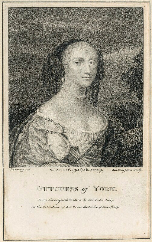 Anne hyde, duchess of york npg d29314