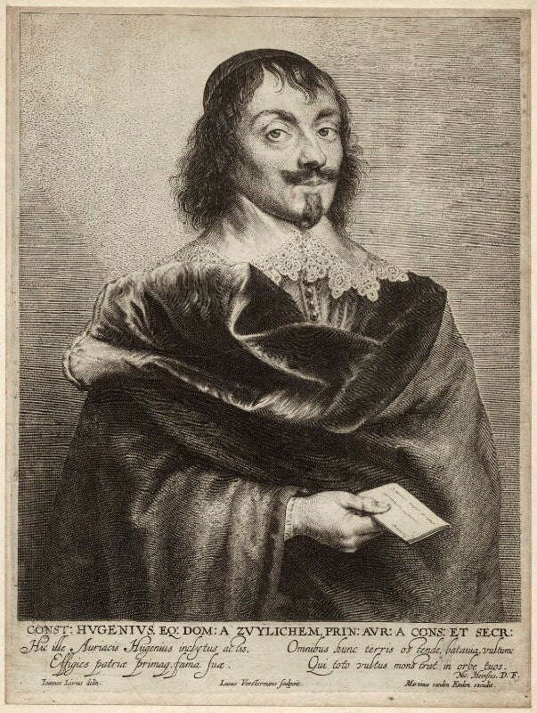 Constantine huygens npg d26288