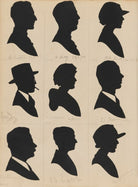 Tourists on the West Pier, Brighton (W. Crabtree; R. Hutty; K.S. Fuller?; Jack Jobe?; Marjorie Constable Haire (née Galloway); David Haire; E.G. Perrine?; F.H.? Lincoln; B.T. Oldham) NPG D46529