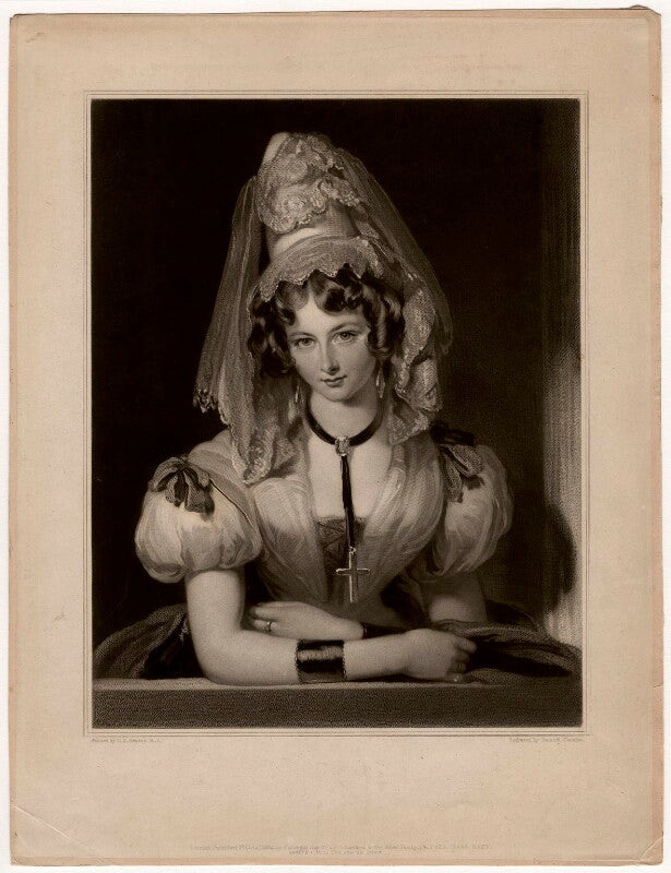 Lady (maria) theresa lewis (née villiers) when mrs lister npg d3563